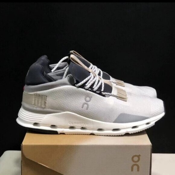 ON Running Cloudnova Women Shoes White Sand - Picture 2 of 5